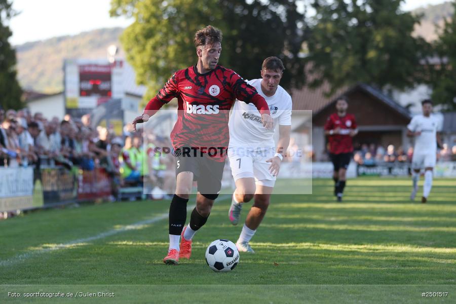 Fundamentum Sportpark, Karlburg, 19.08.2025, sport, action, BFV, Fussball, 7. Spieltag, Landesliga Nordwest, TUS, TSV, TuS Frammersbach, TSV Karlburg - Bild-ID: 2501517 Fundamentum Sportpark, Karlburg, 19.08.2025, sport, action, BFV, Fussball, 7. Spieltag, Landesliga Nordwest, TUS, TSV, TuS Frammersbach, TSV Karlburg - Bild-ID: 2501517