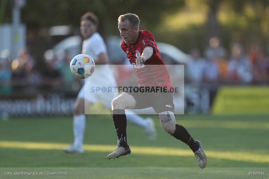 Fundamentum Sportpark, Karlburg, 19.08.2025, sport, action, BFV, Fussball, 7. Spieltag, Landesliga Nordwest, TUS, TSV, TuS Frammersbach, TSV Karlburg - Bild-ID: 2501531 Fundamentum Sportpark, Karlburg, 19.08.2025, sport, action, BFV, Fussball, 7. Spieltag, Landesliga Nordwest, TUS, TSV, TuS Frammersbach, TSV Karlburg - Bild-ID: 2501531