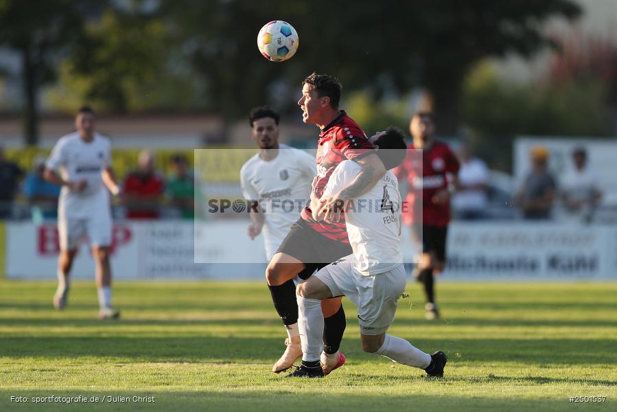 Fundamentum Sportpark, Karlburg, 19.08.2025, sport, action, BFV, Fussball, 7. Spieltag, Landesliga Nordwest, TUS, TSV, TuS Frammersbach, TSV Karlburg - Bild-ID: 2501537 Fundamentum Sportpark, Karlburg, 19.08.2025, sport, action, BFV, Fussball, 7. Spieltag, Landesliga Nordwest, TUS, TSV, TuS Frammersbach, TSV Karlburg - Bild-ID: 2501537