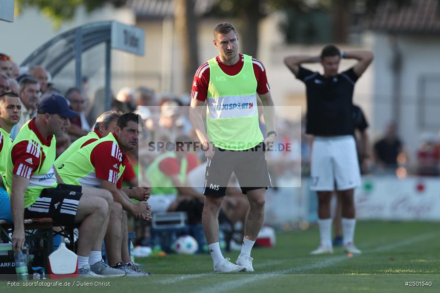 Fundamentum Sportpark, Karlburg, 19.08.2025, sport, action, BFV, Fussball, 7. Spieltag, Landesliga Nordwest, TUS, TSV, TuS Frammersbach, TSV Karlburg - Bild-ID: 2501540
