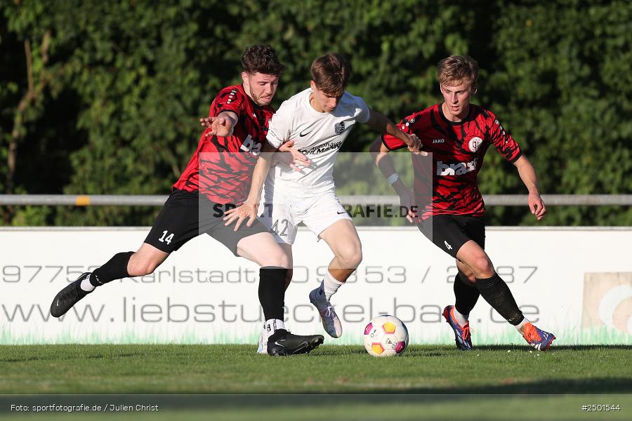 Fundamentum Sportpark, Karlburg, 19.08.2025, sport, action, BFV, Fussball, 7. Spieltag, Landesliga Nordwest, TUS, TSV, TuS Frammersbach, TSV Karlburg - Bild-ID: 2501544 Fundamentum Sportpark, Karlburg, 19.08.2025, sport, action, BFV, Fussball, 7. Spieltag, Landesliga Nordwest, TUS, TSV, TuS Frammersbach, TSV Karlburg - Bild-ID: 2501544