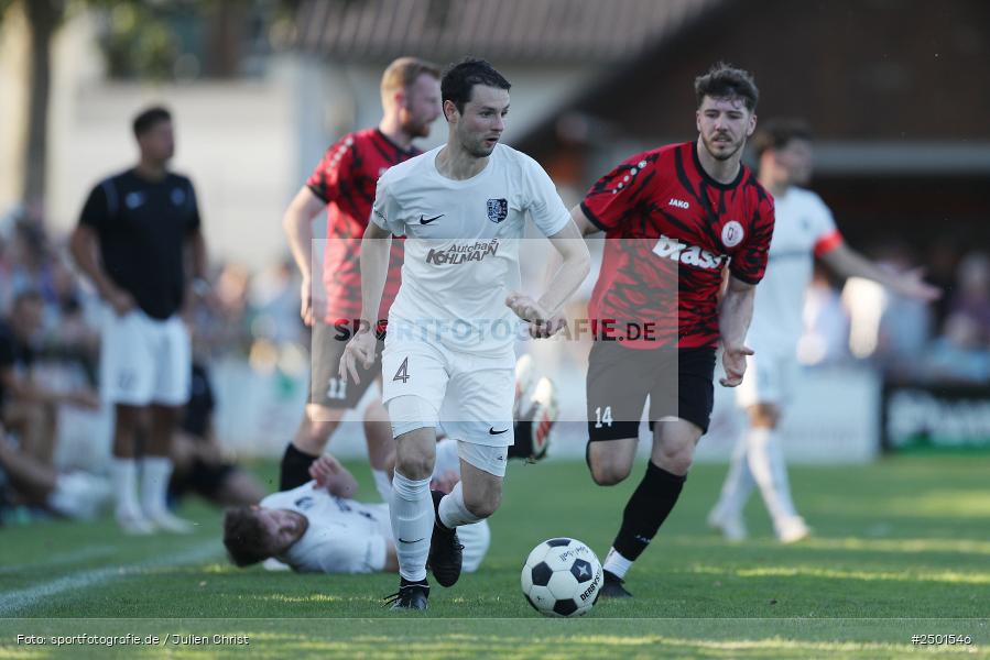 Fundamentum Sportpark, Karlburg, 19.08.2025, sport, action, BFV, Fussball, 7. Spieltag, Landesliga Nordwest, TUS, TSV, TuS Frammersbach, TSV Karlburg - Bild-ID: 2501546 Fundamentum Sportpark, Karlburg, 19.08.2025, sport, action, BFV, Fussball, 7. Spieltag, Landesliga Nordwest, TUS, TSV, TuS Frammersbach, TSV Karlburg - Bild-ID: 2501546