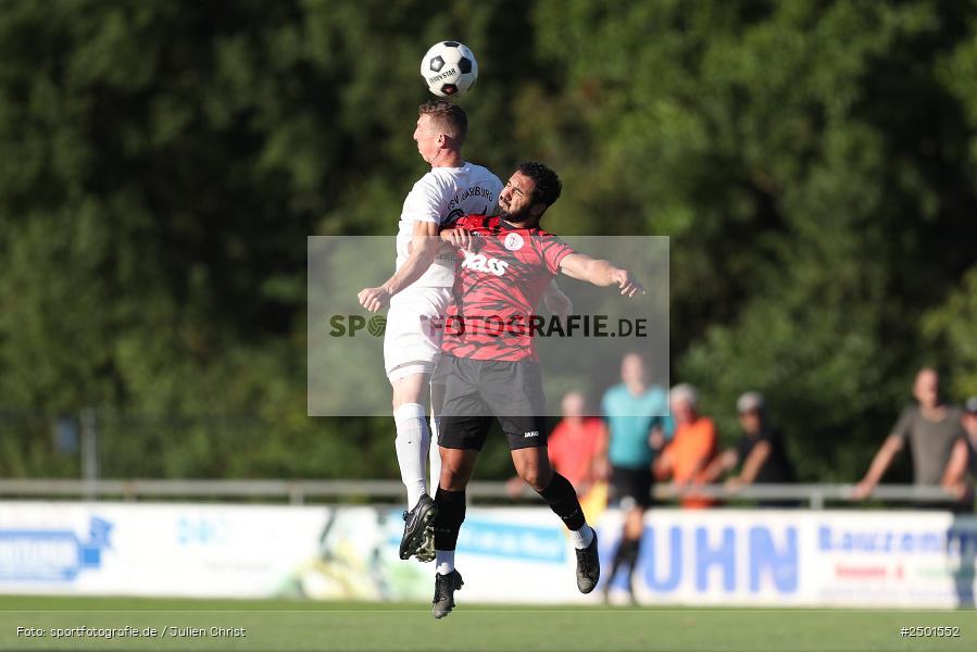 Fundamentum Sportpark, Karlburg, 19.08.2025, sport, action, BFV, Fussball, 7. Spieltag, Landesliga Nordwest, TUS, TSV, TuS Frammersbach, TSV Karlburg - Bild-ID: 2501552