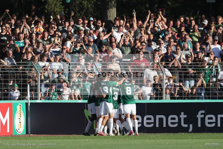 Sachs-Stadion, Schweinfurt, 18.08.2025, sport, action, DFB, Fussball, 1. Runde, DFB-Pokal, F95, FCS, Fortuna Düsseldorf, 1. FC Schweinfurt 1905 - Bild-ID: 2501559 Sachs-Stadion, Schweinfurt, 18.08.2025, sport, action, DFB, Fussball, 1. Runde, DFB-Pokal, F95, FCS, Fortuna Düsseldorf, 1. FC Schweinfurt 1905 - Bild-ID: 2501559