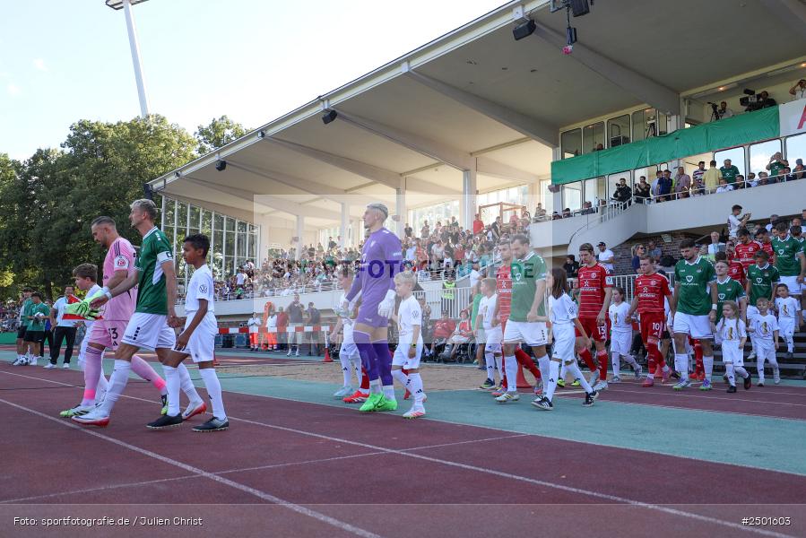 sport, action, Schweinfurt, Sachs-Stadion, Fussball, Fortuna Düsseldorf, FCS, F95, DFB-Pokal, DFB, 18.08.2025, 1. Runde, 1. FC Schweinfurt 1905 - Bild-ID: 2501603
