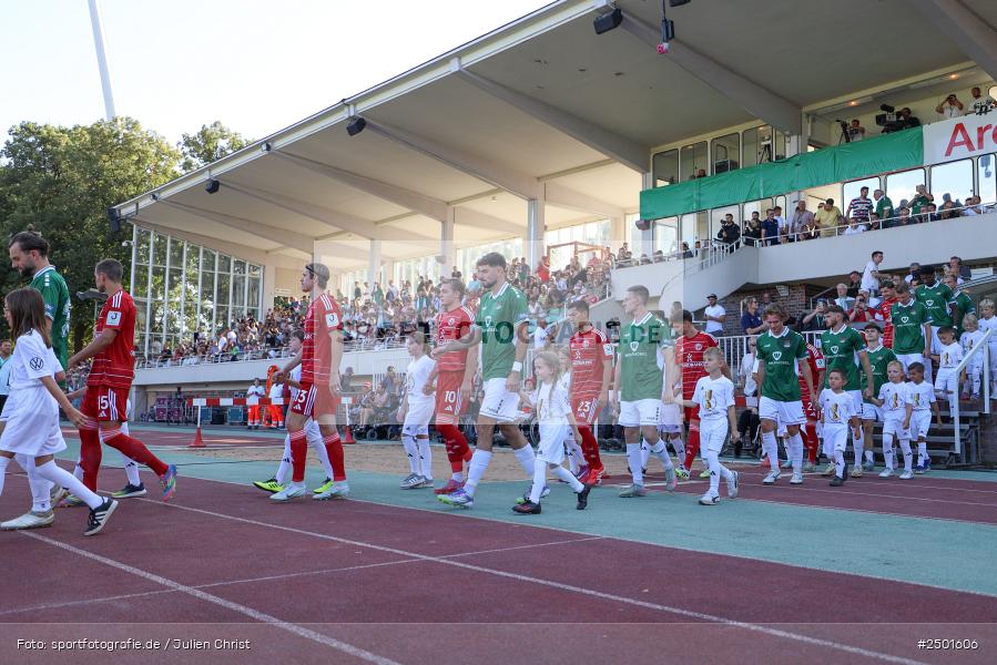 sport, action, Schweinfurt, Sachs-Stadion, Fussball, Fortuna Düsseldorf, FCS, F95, DFB-Pokal, DFB, 18.08.2025, 1. Runde, 1. FC Schweinfurt 1905 - Bild-ID: 2501606