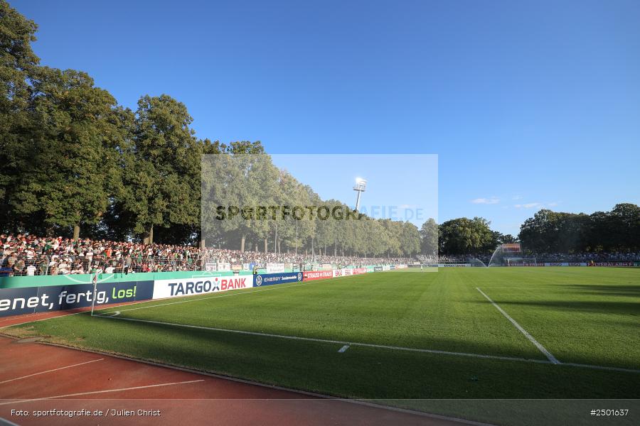 sport, action, Schweinfurt, Sachs-Stadion, Fussball, Fortuna Düsseldorf, FCS, F95, DFB-Pokal, DFB, 18.08.2025, 1. Runde, 1. FC Schweinfurt 1905 - Bild-ID: 2501637 sport, action, Schweinfurt, Sachs-Stadion, Fussball, Fortuna Düsseldorf, FCS, F95, DFB-Pokal, DFB, 18.08.2025, 1. Runde, 1. FC Schweinfurt 1905 - Bild-ID: 2501637