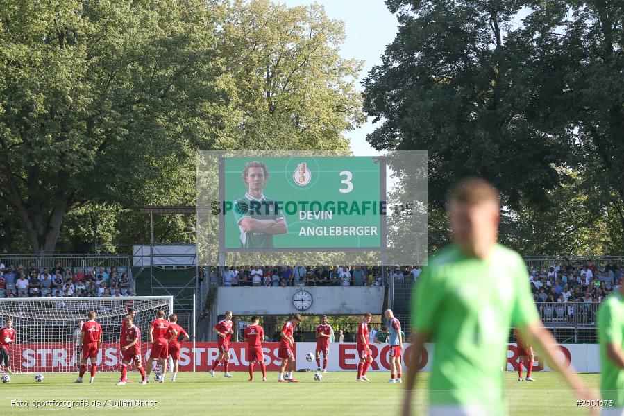 sport, action, Schweinfurt, Sachs-Stadion, Fussball, Fortuna Düsseldorf, FCS, F95, DFB-Pokal, DFB, 18.08.2025, 1. Runde, 1. FC Schweinfurt 1905 - Bild-ID: 2501673 sport, action, Schweinfurt, Sachs-Stadion, Fussball, Fortuna Düsseldorf, FCS, F95, DFB-Pokal, DFB, 18.08.2025, 1. Runde, 1. FC Schweinfurt 1905 - Bild-ID: 2501673