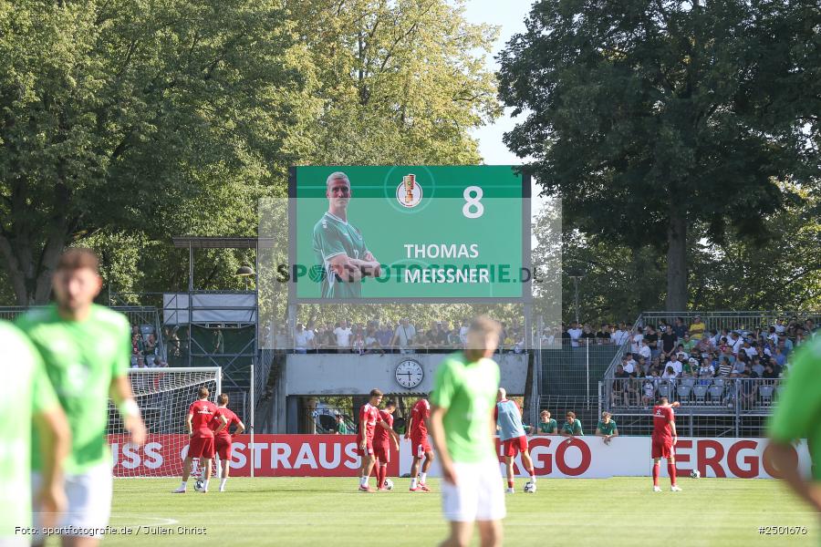 sport, action, Schweinfurt, Sachs-Stadion, Fussball, Fortuna Düsseldorf, FCS, F95, DFB-Pokal, DFB, 18.08.2025, 1. Runde, 1. FC Schweinfurt 1905 - Bild-ID: 2501676 sport, action, Schweinfurt, Sachs-Stadion, Fussball, Fortuna Düsseldorf, FCS, F95, DFB-Pokal, DFB, 18.08.2025, 1. Runde, 1. FC Schweinfurt 1905 - Bild-ID: 2501676