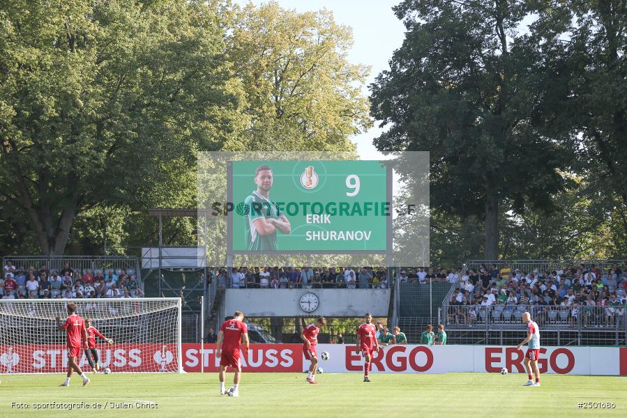 sport, action, Schweinfurt, Sachs-Stadion, Fussball, Fortuna Düsseldorf, FCS, F95, DFB-Pokal, DFB, 18.08.2025, 1. Runde, 1. FC Schweinfurt 1905 - Bild-ID: 2501686 sport, action, Schweinfurt, Sachs-Stadion, Fussball, Fortuna Düsseldorf, FCS, F95, DFB-Pokal, DFB, 18.08.2025, 1. Runde, 1. FC Schweinfurt 1905 - Bild-ID: 2501686