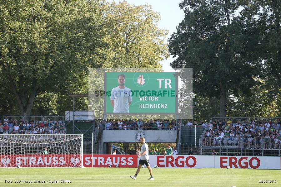 sport, action, Schweinfurt, Sachs-Stadion, Fussball, Fortuna Düsseldorf, FCS, F95, DFB-Pokal, DFB, 18.08.2025, 1. Runde, 1. FC Schweinfurt 1905 - Bild-ID: 2501694