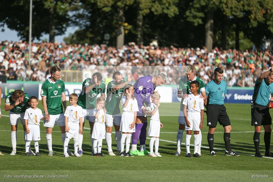 sport, action, Schweinfurt, Sachs-Stadion, Fussball, Fortuna Düsseldorf, FCS, F95, DFB-Pokal, DFB, 18.08.2025, 1. Runde, 1. FC Schweinfurt 1905 - Bild-ID: 2501699 sport, action, Schweinfurt, Sachs-Stadion, Fussball, Fortuna Düsseldorf, FCS, F95, DFB-Pokal, DFB, 18.08.2025, 1. Runde, 1. FC Schweinfurt 1905 - Bild-ID: 2501699