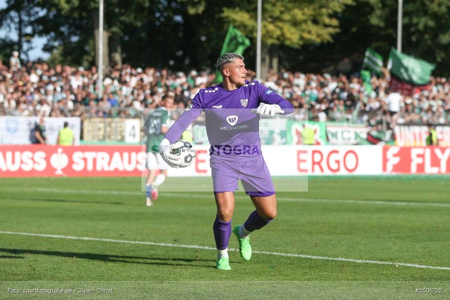sport, action, Schweinfurt, Sachs-Stadion, Fussball, Fortuna Düsseldorf, FCS, F95, DFB-Pokal, DFB, 18.08.2025, 1. Runde, 1. FC Schweinfurt 1905 - Bild-ID: 2501722