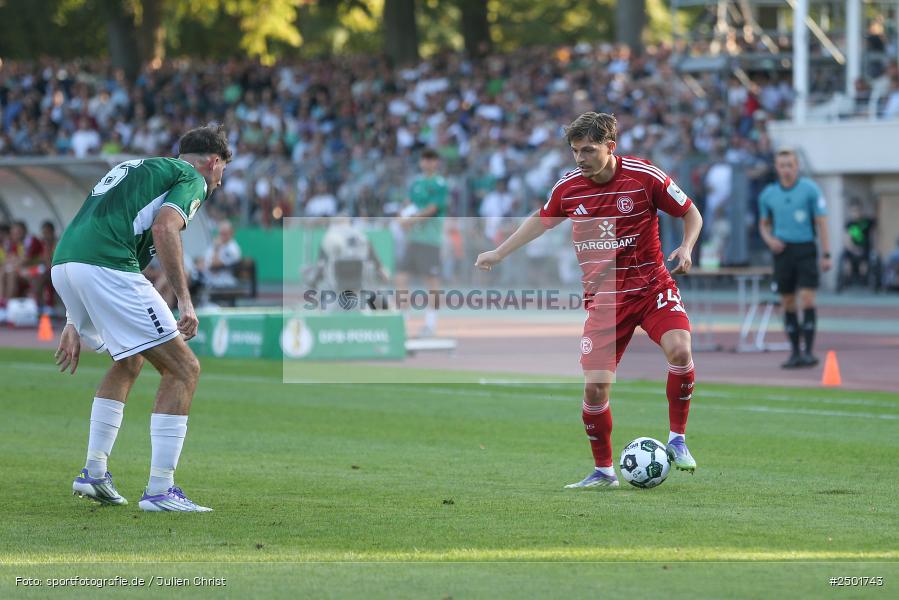 sport, action, Schweinfurt, Sachs-Stadion, Fussball, Fortuna Düsseldorf, FCS, F95, DFB-Pokal, DFB, 18.08.2025, 1. Runde, 1. FC Schweinfurt 1905 - Bild-ID: 2501743 sport, action, Schweinfurt, Sachs-Stadion, Fussball, Fortuna Düsseldorf, FCS, F95, DFB-Pokal, DFB, 18.08.2025, 1. Runde, 1. FC Schweinfurt 1905 - Bild-ID: 2501743