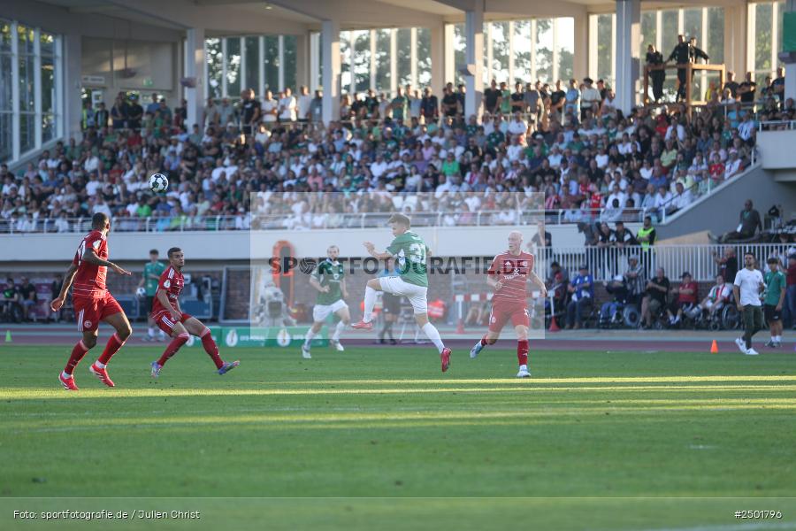 sport, action, Schweinfurt, Sachs-Stadion, Fussball, Fortuna Düsseldorf, FCS, F95, DFB-Pokal, DFB, 18.08.2025, 1. Runde, 1. FC Schweinfurt 1905 - Bild-ID: 2501796 sport, action, Schweinfurt, Sachs-Stadion, Fussball, Fortuna Düsseldorf, FCS, F95, DFB-Pokal, DFB, 18.08.2025, 1. Runde, 1. FC Schweinfurt 1905 - Bild-ID: 2501796