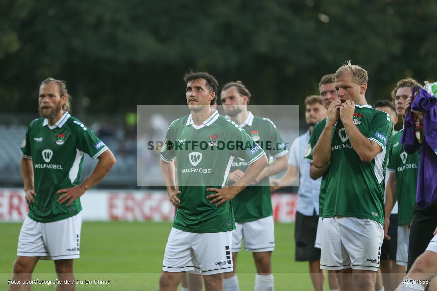 sport, action, Schweinfurt, Sachs-Stadion, Fussball, Fortuna Düsseldorf, FCS, F95, DFB-Pokal, DFB, 18.08.2025, 1. Runde, 1. FC Schweinfurt 1905 - Bild-ID: 2501833 sport, action, Schweinfurt, Sachs-Stadion, Fussball, Fortuna Düsseldorf, FCS, F95, DFB-Pokal, DFB, 18.08.2025, 1. Runde, 1. FC Schweinfurt 1905 - Bild-ID: 2501833