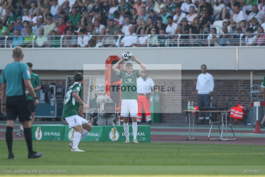 sport, action, Schweinfurt, Sachs-Stadion, Fussball, Fortuna Düsseldorf, FCS, F95, DFB-Pokal, DFB, 18.08.2025, 1. Runde, 1. FC Schweinfurt 1905 - Bild-ID: 2501867 sport, action, Schweinfurt, Sachs-Stadion, Fussball, Fortuna Düsseldorf, FCS, F95, DFB-Pokal, DFB, 18.08.2025, 1. Runde, 1. FC Schweinfurt 1905 - Bild-ID: 2501867