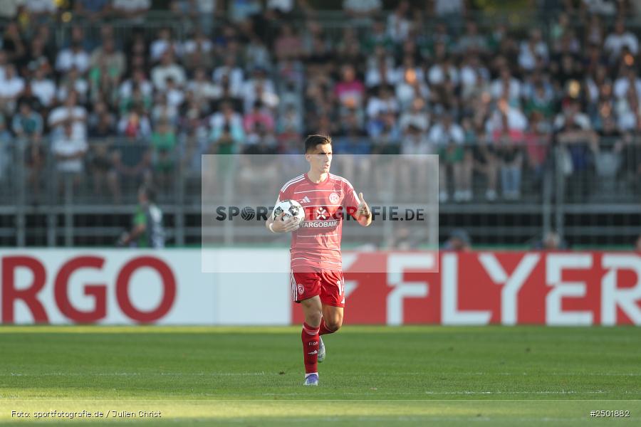 sport, action, Schweinfurt, Sachs-Stadion, Fussball, Fortuna Düsseldorf, FCS, F95, DFB-Pokal, DFB, 18.08.2025, 1. Runde, 1. FC Schweinfurt 1905 - Bild-ID: 2501882 sport, action, Schweinfurt, Sachs-Stadion, Fussball, Fortuna Düsseldorf, FCS, F95, DFB-Pokal, DFB, 18.08.2025, 1. Runde, 1. FC Schweinfurt 1905 - Bild-ID: 2501882