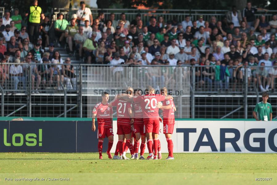 sport, action, Schweinfurt, Sachs-Stadion, Fussball, Fortuna Düsseldorf, FCS, F95, DFB-Pokal, DFB, 18.08.2025, 1. Runde, 1. FC Schweinfurt 1905 - Bild-ID: 2501897 sport, action, Schweinfurt, Sachs-Stadion, Fussball, Fortuna Düsseldorf, FCS, F95, DFB-Pokal, DFB, 18.08.2025, 1. Runde, 1. FC Schweinfurt 1905 - Bild-ID: 2501897