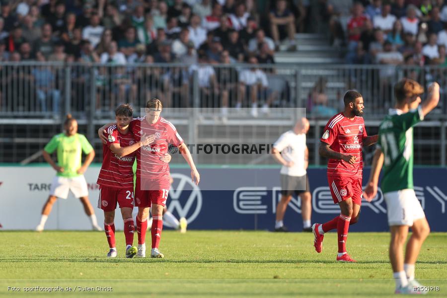 sport, action, Schweinfurt, Sachs-Stadion, Fussball, Fortuna Düsseldorf, FCS, F95, DFB-Pokal, DFB, 18.08.2025, 1. Runde, 1. FC Schweinfurt 1905 - Bild-ID: 2501918 sport, action, Schweinfurt, Sachs-Stadion, Fussball, Fortuna Düsseldorf, FCS, F95, DFB-Pokal, DFB, 18.08.2025, 1. Runde, 1. FC Schweinfurt 1905 - Bild-ID: 2501918