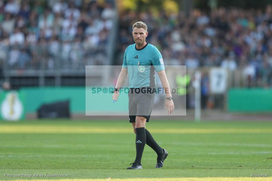 sport, action, Schweinfurt, Sachs-Stadion, Fussball, Fortuna Düsseldorf, FCS, F95, DFB-Pokal, DFB, 18.08.2025, 1. Runde, 1. FC Schweinfurt 1905 - Bild-ID: 2501928