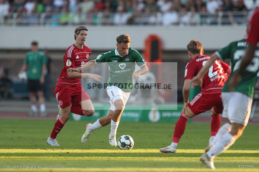sport, action, Schweinfurt, Sachs-Stadion, Fussball, Fortuna Düsseldorf, FCS, F95, DFB-Pokal, DFB, 18.08.2025, 1. Runde, 1. FC Schweinfurt 1905 - Bild-ID: 2501943 sport, action, Schweinfurt, Sachs-Stadion, Fussball, Fortuna Düsseldorf, FCS, F95, DFB-Pokal, DFB, 18.08.2025, 1. Runde, 1. FC Schweinfurt 1905 - Bild-ID: 2501943