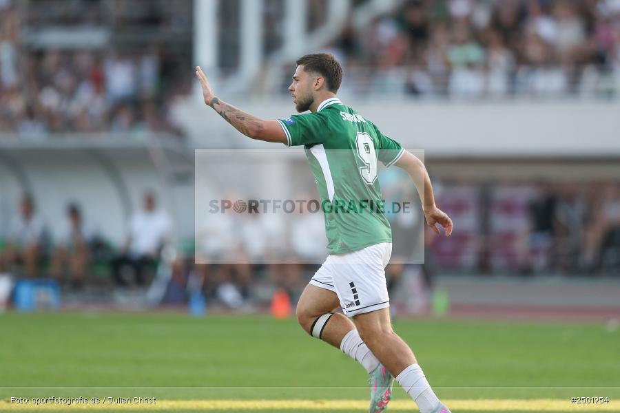 sport, action, Schweinfurt, Sachs-Stadion, Fussball, Fortuna Düsseldorf, FCS, F95, DFB-Pokal, DFB, 18.08.2025, 1. Runde, 1. FC Schweinfurt 1905 - Bild-ID: 2501954 sport, action, Schweinfurt, Sachs-Stadion, Fussball, Fortuna Düsseldorf, FCS, F95, DFB-Pokal, DFB, 18.08.2025, 1. Runde, 1. FC Schweinfurt 1905 - Bild-ID: 2501954