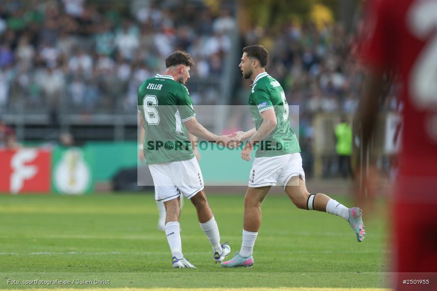 sport, action, Schweinfurt, Sachs-Stadion, Fussball, Fortuna Düsseldorf, FCS, F95, DFB-Pokal, DFB, 18.08.2025, 1. Runde, 1. FC Schweinfurt 1905 - Bild-ID: 2501955 sport, action, Schweinfurt, Sachs-Stadion, Fussball, Fortuna Düsseldorf, FCS, F95, DFB-Pokal, DFB, 18.08.2025, 1. Runde, 1. FC Schweinfurt 1905 - Bild-ID: 2501955