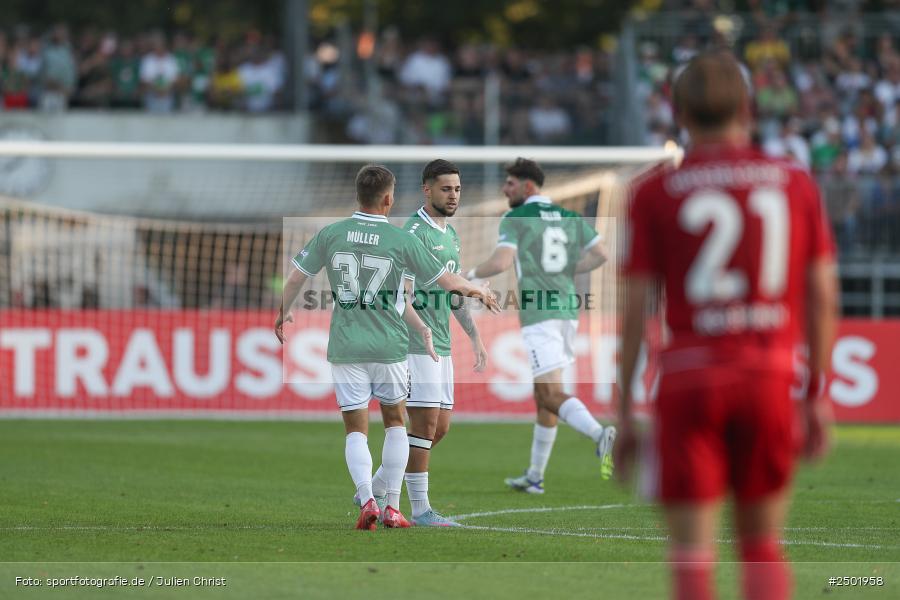sport, action, Schweinfurt, Sachs-Stadion, Fussball, Fortuna Düsseldorf, FCS, F95, DFB-Pokal, DFB, 18.08.2025, 1. Runde, 1. FC Schweinfurt 1905 - Bild-ID: 2501958 sport, action, Schweinfurt, Sachs-Stadion, Fussball, Fortuna Düsseldorf, FCS, F95, DFB-Pokal, DFB, 18.08.2025, 1. Runde, 1. FC Schweinfurt 1905 - Bild-ID: 2501958