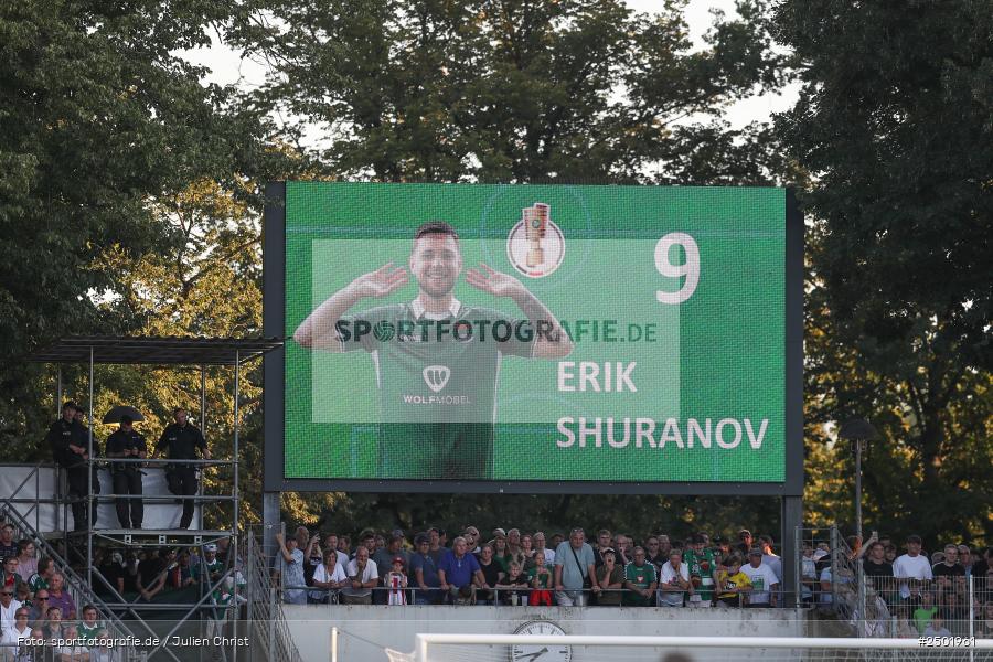 sport, action, Schweinfurt, Sachs-Stadion, Fussball, Fortuna Düsseldorf, FCS, F95, DFB-Pokal, DFB, 18.08.2025, 1. Runde, 1. FC Schweinfurt 1905 - Bild-ID: 2501961 sport, action, Schweinfurt, Sachs-Stadion, Fussball, Fortuna Düsseldorf, FCS, F95, DFB-Pokal, DFB, 18.08.2025, 1. Runde, 1. FC Schweinfurt 1905 - Bild-ID: 2501961