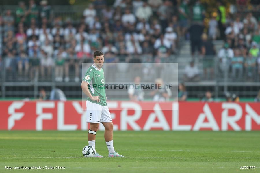 sport, action, Schweinfurt, Sachs-Stadion, Fussball, Fortuna Düsseldorf, FCS, F95, DFB-Pokal, DFB, 18.08.2025, 1. Runde, 1. FC Schweinfurt 1905 - Bild-ID: 2501997