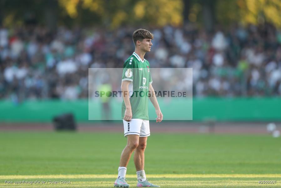 sport, action, Schweinfurt, Sachs-Stadion, Fussball, Fortuna Düsseldorf, FCS, F95, DFB-Pokal, DFB, 18.08.2025, 1. Runde, 1. FC Schweinfurt 1905 - Bild-ID: 2502007 sport, action, Schweinfurt, Sachs-Stadion, Fussball, Fortuna Düsseldorf, FCS, F95, DFB-Pokal, DFB, 18.08.2025, 1. Runde, 1. FC Schweinfurt 1905 - Bild-ID: 2502007