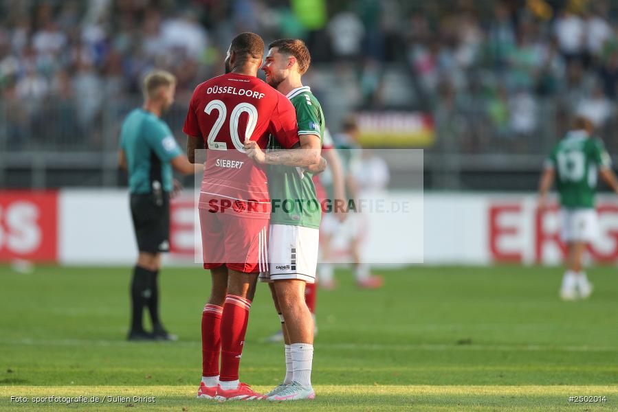 sport, action, Schweinfurt, Sachs-Stadion, Fussball, Fortuna Düsseldorf, FCS, F95, DFB-Pokal, DFB, 18.08.2025, 1. Runde, 1. FC Schweinfurt 1905 - Bild-ID: 2502014 sport, action, Schweinfurt, Sachs-Stadion, Fussball, Fortuna Düsseldorf, FCS, F95, DFB-Pokal, DFB, 18.08.2025, 1. Runde, 1. FC Schweinfurt 1905 - Bild-ID: 2502014