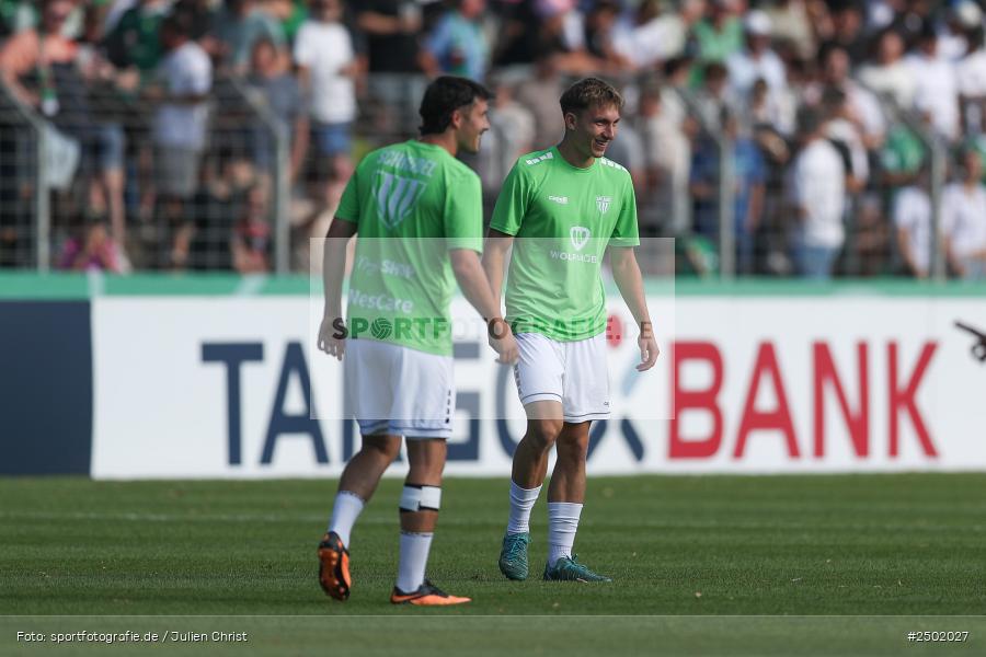 sport, action, Schweinfurt, Sachs-Stadion, Fussball, Fortuna Düsseldorf, FCS, F95, DFB-Pokal, DFB, 18.08.2025, 1. Runde, 1. FC Schweinfurt 1905 - Bild-ID: 2502027