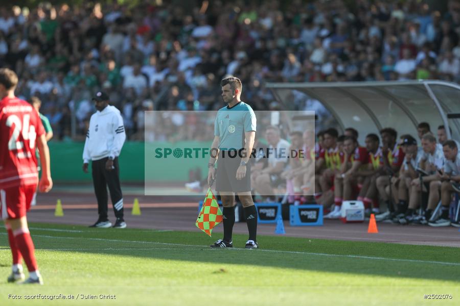 sport, action, Schweinfurt, Sachs-Stadion, Fussball, Fortuna Düsseldorf, FCS, F95, DFB-Pokal, DFB, 18.08.2025, 1. Runde, 1. FC Schweinfurt 1905 - Bild-ID: 2502076 sport, action, Schweinfurt, Sachs-Stadion, Fussball, Fortuna Düsseldorf, FCS, F95, DFB-Pokal, DFB, 18.08.2025, 1. Runde, 1. FC Schweinfurt 1905 - Bild-ID: 2502076