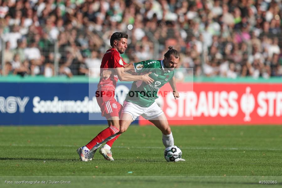 sport, action, Schweinfurt, Sachs-Stadion, Fussball, Fortuna Düsseldorf, FCS, F95, DFB-Pokal, DFB, 18.08.2025, 1. Runde, 1. FC Schweinfurt 1905 - Bild-ID: 2502083 sport, action, Schweinfurt, Sachs-Stadion, Fussball, Fortuna Düsseldorf, FCS, F95, DFB-Pokal, DFB, 18.08.2025, 1. Runde, 1. FC Schweinfurt 1905 - Bild-ID: 2502083