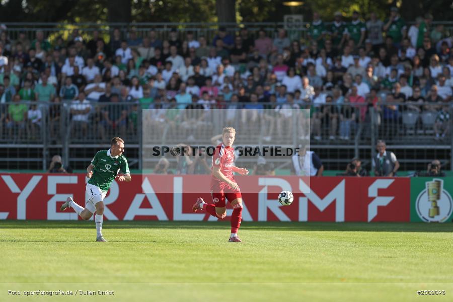 sport, action, Schweinfurt, Sachs-Stadion, Fussball, Fortuna Düsseldorf, FCS, F95, DFB-Pokal, DFB, 18.08.2025, 1. Runde, 1. FC Schweinfurt 1905 - Bild-ID: 2502093