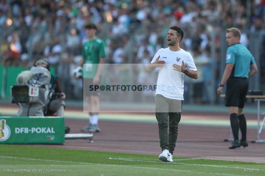 sport, action, Schweinfurt, Sachs-Stadion, Fussball, Fortuna Düsseldorf, FCS, F95, DFB-Pokal, DFB, 18.08.2025, 1. Runde, 1. FC Schweinfurt 1905 - Bild-ID: 2502105 sport, action, Schweinfurt, Sachs-Stadion, Fussball, Fortuna Düsseldorf, FCS, F95, DFB-Pokal, DFB, 18.08.2025, 1. Runde, 1. FC Schweinfurt 1905 - Bild-ID: 2502105