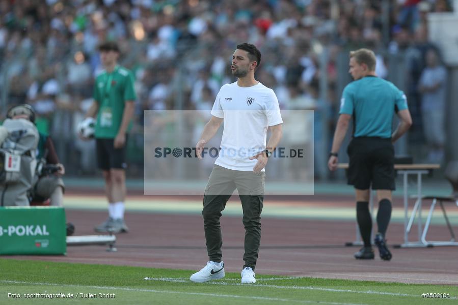 sport, action, Schweinfurt, Sachs-Stadion, Fussball, Fortuna Düsseldorf, FCS, F95, DFB-Pokal, DFB, 18.08.2025, 1. Runde, 1. FC Schweinfurt 1905 - Bild-ID: 2502106 sport, action, Schweinfurt, Sachs-Stadion, Fussball, Fortuna Düsseldorf, FCS, F95, DFB-Pokal, DFB, 18.08.2025, 1. Runde, 1. FC Schweinfurt 1905 - Bild-ID: 2502106