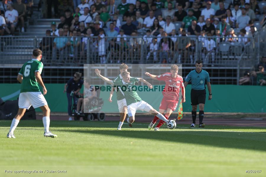 sport, action, Schweinfurt, Sachs-Stadion, Fussball, Fortuna Düsseldorf, FCS, F95, DFB-Pokal, DFB, 18.08.2025, 1. Runde, 1. FC Schweinfurt 1905 - Bild-ID: 2502107 sport, action, Schweinfurt, Sachs-Stadion, Fussball, Fortuna Düsseldorf, FCS, F95, DFB-Pokal, DFB, 18.08.2025, 1. Runde, 1. FC Schweinfurt 1905 - Bild-ID: 2502107