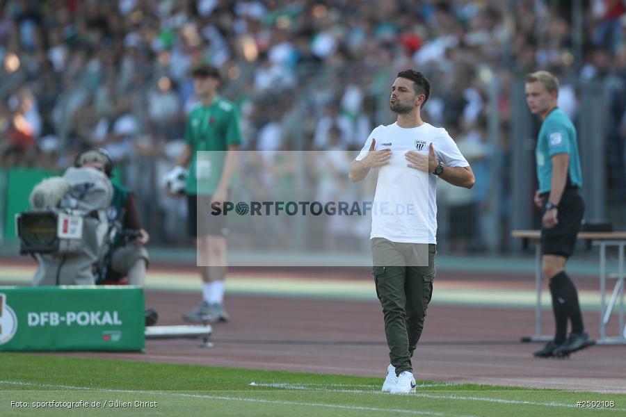 sport, action, Schweinfurt, Sachs-Stadion, Fussball, Fortuna Düsseldorf, FCS, F95, DFB-Pokal, DFB, 18.08.2025, 1. Runde, 1. FC Schweinfurt 1905 - Bild-ID: 2502108 sport, action, Schweinfurt, Sachs-Stadion, Fussball, Fortuna Düsseldorf, FCS, F95, DFB-Pokal, DFB, 18.08.2025, 1. Runde, 1. FC Schweinfurt 1905 - Bild-ID: 2502108