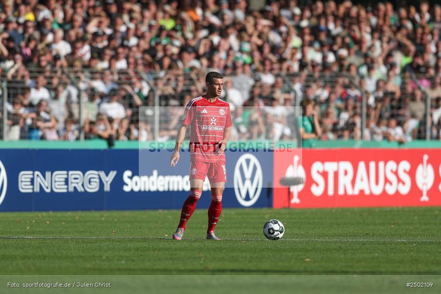sport, action, Schweinfurt, Sachs-Stadion, Fussball, Fortuna Düsseldorf, FCS, F95, DFB-Pokal, DFB, 18.08.2025, 1. Runde, 1. FC Schweinfurt 1905 - Bild-ID: 2502109 sport, action, Schweinfurt, Sachs-Stadion, Fussball, Fortuna Düsseldorf, FCS, F95, DFB-Pokal, DFB, 18.08.2025, 1. Runde, 1. FC Schweinfurt 1905 - Bild-ID: 2502109