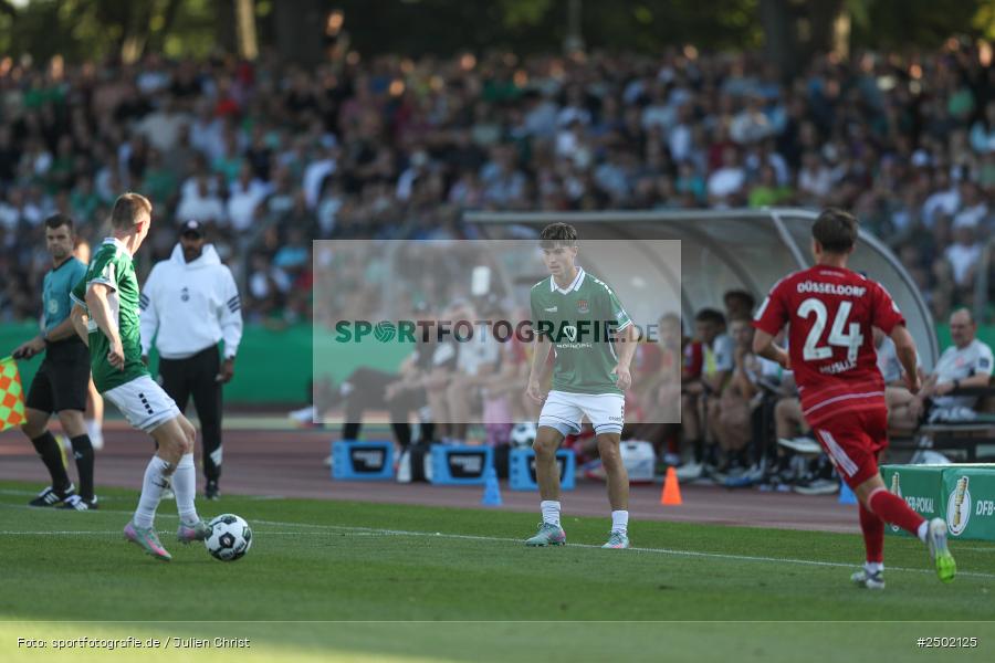 sport, action, Schweinfurt, Sachs-Stadion, Fussball, Fortuna Düsseldorf, FCS, F95, DFB-Pokal, DFB, 18.08.2025, 1. Runde, 1. FC Schweinfurt 1905 - Bild-ID: 2502125 sport, action, Schweinfurt, Sachs-Stadion, Fussball, Fortuna Düsseldorf, FCS, F95, DFB-Pokal, DFB, 18.08.2025, 1. Runde, 1. FC Schweinfurt 1905 - Bild-ID: 2502125