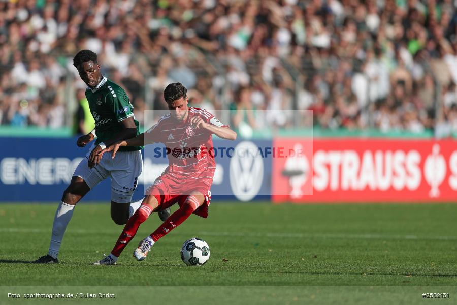 sport, action, Schweinfurt, Sachs-Stadion, Fussball, Fortuna Düsseldorf, FCS, F95, DFB-Pokal, DFB, 18.08.2025, 1. Runde, 1. FC Schweinfurt 1905 - Bild-ID: 2502131 sport, action, Schweinfurt, Sachs-Stadion, Fussball, Fortuna Düsseldorf, FCS, F95, DFB-Pokal, DFB, 18.08.2025, 1. Runde, 1. FC Schweinfurt 1905 - Bild-ID: 2502131