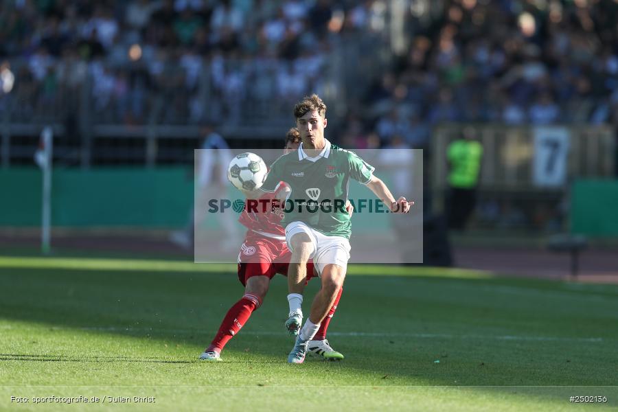 sport, action, Schweinfurt, Sachs-Stadion, Fussball, Fortuna Düsseldorf, FCS, F95, DFB-Pokal, DFB, 18.08.2025, 1. Runde, 1. FC Schweinfurt 1905 - Bild-ID: 2502136 sport, action, Schweinfurt, Sachs-Stadion, Fussball, Fortuna Düsseldorf, FCS, F95, DFB-Pokal, DFB, 18.08.2025, 1. Runde, 1. FC Schweinfurt 1905 - Bild-ID: 2502136