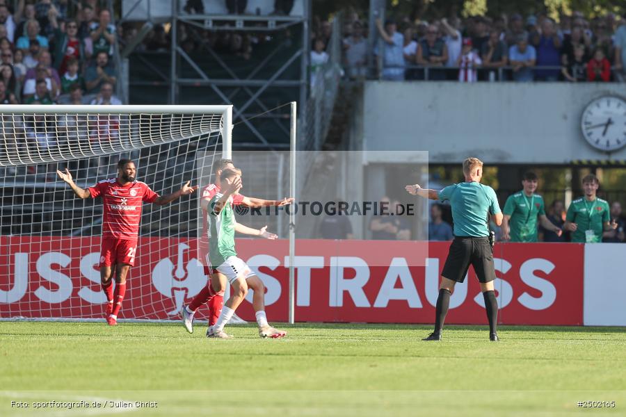 sport, action, Schweinfurt, Sachs-Stadion, Fussball, Fortuna Düsseldorf, FCS, F95, DFB-Pokal, DFB, 18.08.2025, 1. Runde, 1. FC Schweinfurt 1905 - Bild-ID: 2502165