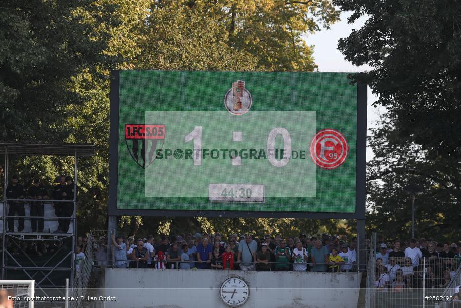 sport, action, Schweinfurt, Sachs-Stadion, Fussball, Fortuna Düsseldorf, FCS, F95, DFB-Pokal, DFB, 18.08.2025, 1. Runde, 1. FC Schweinfurt 1905 - Bild-ID: 2502193 sport, action, Schweinfurt, Sachs-Stadion, Fussball, Fortuna Düsseldorf, FCS, F95, DFB-Pokal, DFB, 18.08.2025, 1. Runde, 1. FC Schweinfurt 1905 - Bild-ID: 2502193