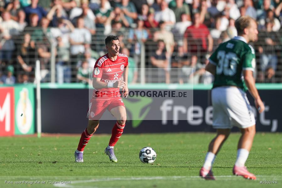 sport, action, Schweinfurt, Sachs-Stadion, Fussball, Fortuna Düsseldorf, FCS, F95, DFB-Pokal, DFB, 18.08.2025, 1. Runde, 1. FC Schweinfurt 1905 - Bild-ID: 2502194 sport, action, Schweinfurt, Sachs-Stadion, Fussball, Fortuna Düsseldorf, FCS, F95, DFB-Pokal, DFB, 18.08.2025, 1. Runde, 1. FC Schweinfurt 1905 - Bild-ID: 2502194