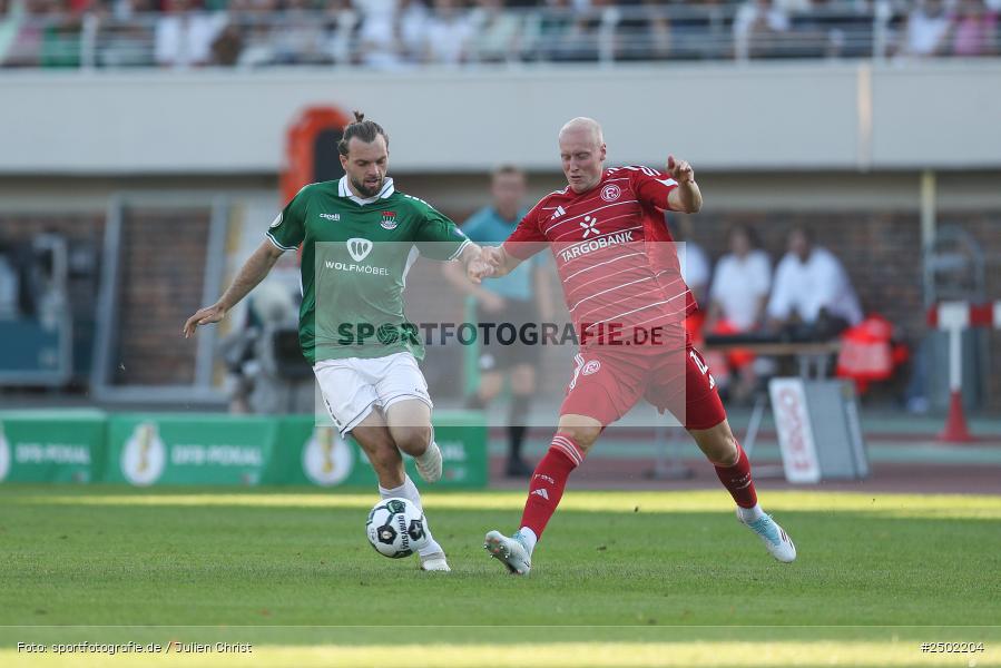 sport, action, Schweinfurt, Sachs-Stadion, Fussball, Fortuna Düsseldorf, FCS, F95, DFB-Pokal, DFB, 18.08.2025, 1. Runde, 1. FC Schweinfurt 1905 - Bild-ID: 2502204 sport, action, Schweinfurt, Sachs-Stadion, Fussball, Fortuna Düsseldorf, FCS, F95, DFB-Pokal, DFB, 18.08.2025, 1. Runde, 1. FC Schweinfurt 1905 - Bild-ID: 2502204