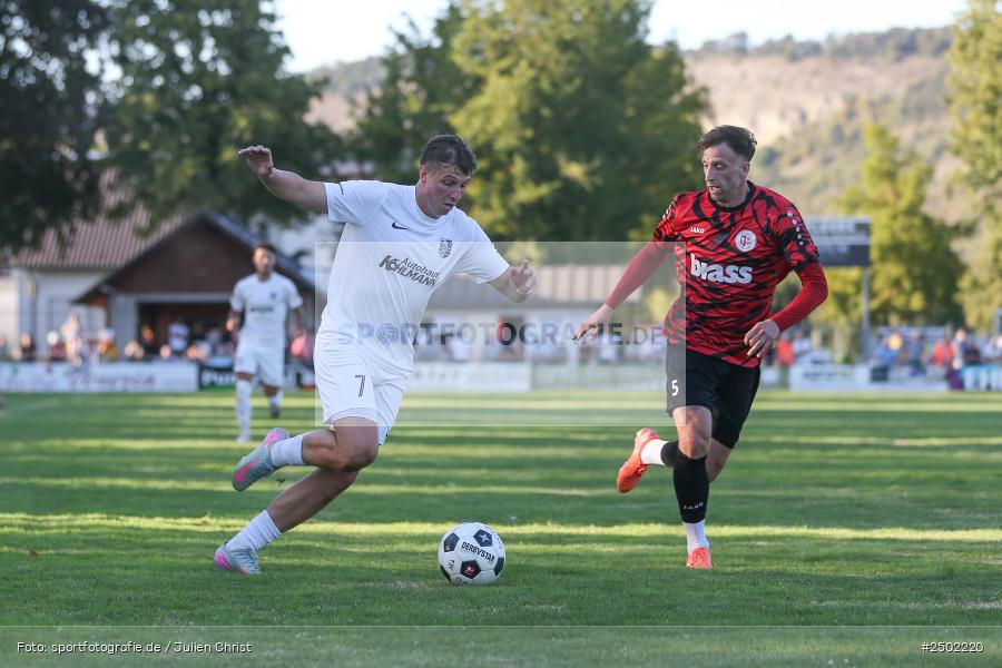 sport, action, TuS Frammersbach, TUS, TSV Karlburg, TSV, Landesliga Nordwest, Karlburg, Fussball, Fundamentum Sportpark, BFV, 7. Spieltag, 19.08.2025 - Bild-ID: 2502220 sport, action, TuS Frammersbach, TUS, TSV Karlburg, TSV, Landesliga Nordwest, Karlburg, Fussball, Fundamentum Sportpark, BFV, 7. Spieltag, 19.08.2025 - Bild-ID: 2502220